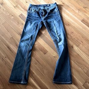 Miss Me jeans (size 28) Signature rise boot